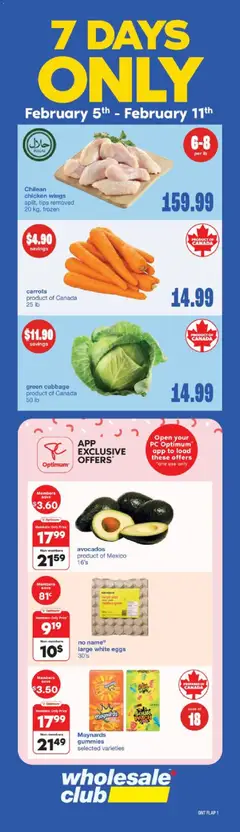 Preview of Wholesale Club weekly flyer / circulaire from shop Wholesale Club valid from 29.01.2026 | Page: 5