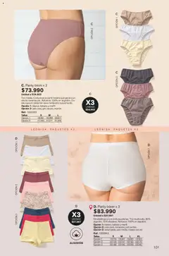 Leonisa revista - valida desde el 01.09.2025 | Página: 101 | Productos: Algodón, Bikini