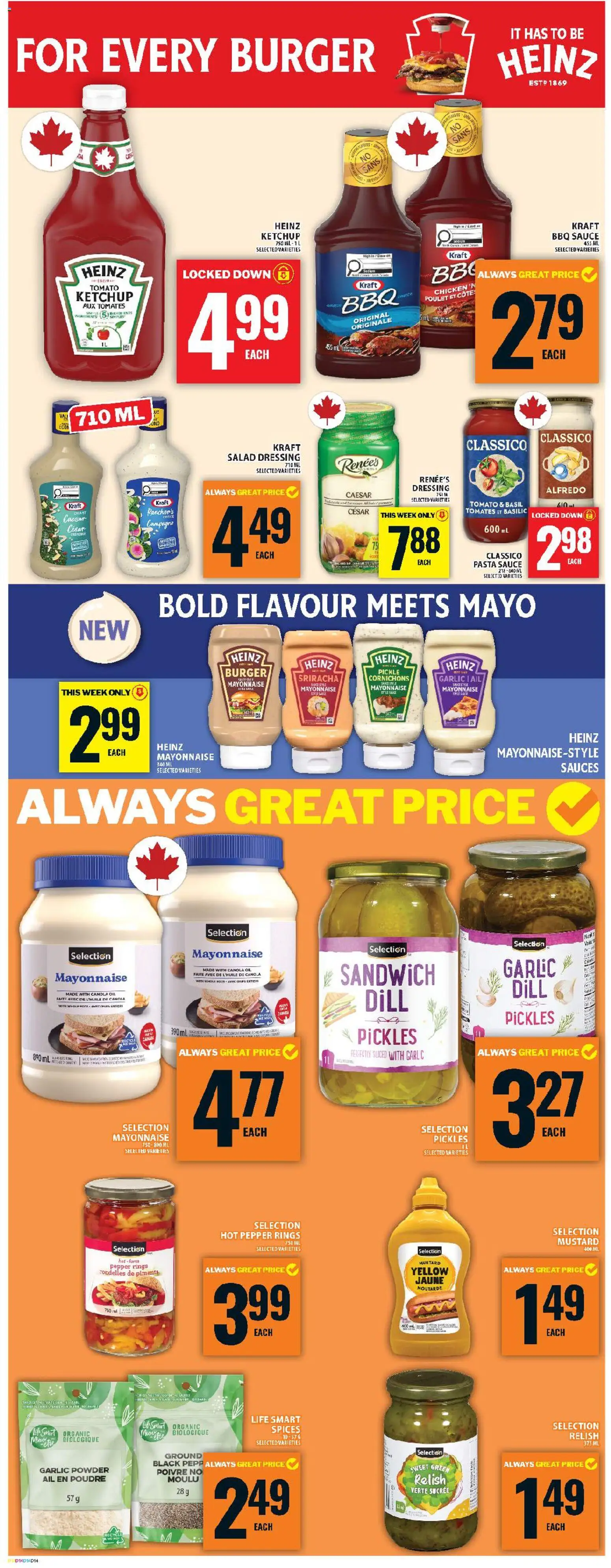 Food Basics flyer valid from 19.03.2026 | Page: 17 | Products: Chips, Salad, Powder, Chicken