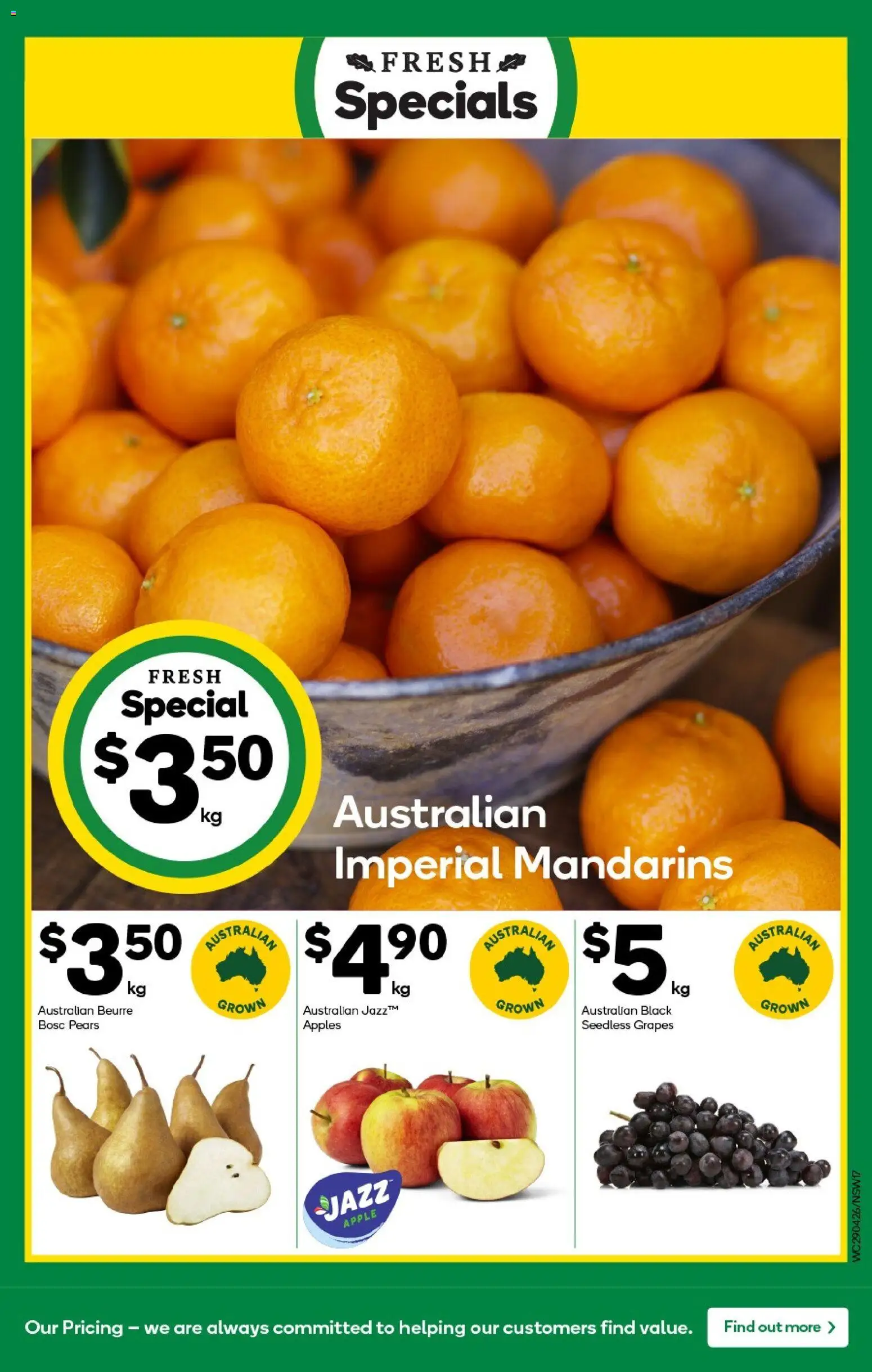 Latest Woolworths catalogue valid from 29/04/2026 is available here?Save now! | Australia
