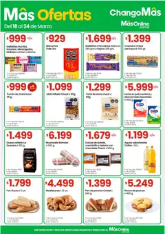 Vista previa Changomas ofertas válido desde el 18.03.2026 | Página: 5 | Productos: Leche en polvo, Polvo, Arroz, Bizcochos
