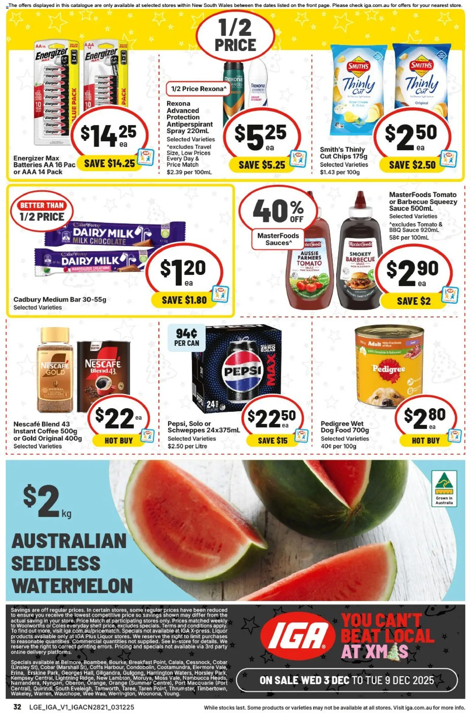 IGA catalogue - valid from 03.12.2025 | Page: 32
