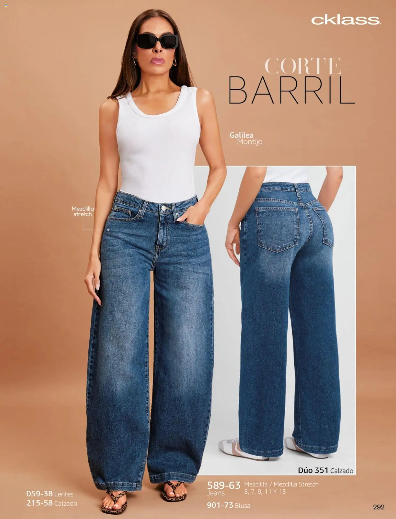 Nuevas ofertas de Cklass válidas en toda la República Mexicana desde el 02.01.2026. ¡Encuentra las mejores ofertas en Cklass catálogo Primavera! | Página: 309 | Productos: Blusa, Lentes