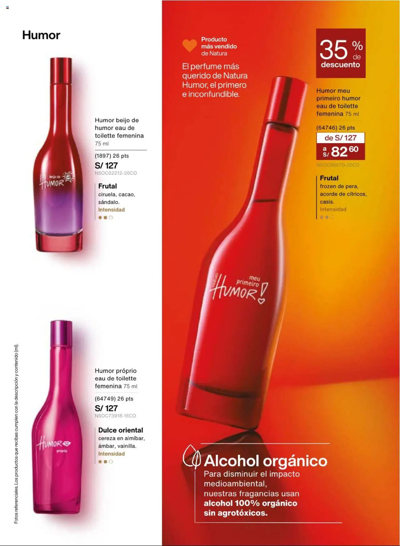 Catálogo Natura válido desde 13.08.2025 | Página: 30 | Productos: Perfume, EAU de Toilette