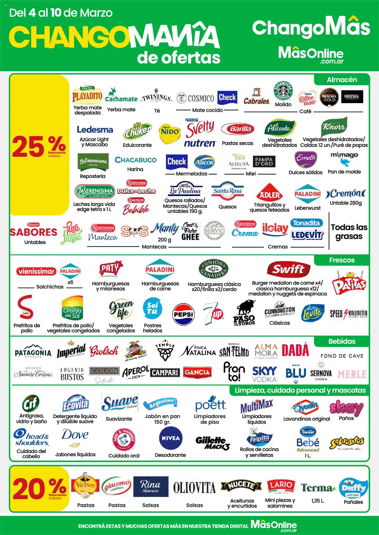 Punto Mayorista catálogo │ válido desde el 04.03.2026 | Página: 4 | Productos: Mate, Baño, Café, Pañales