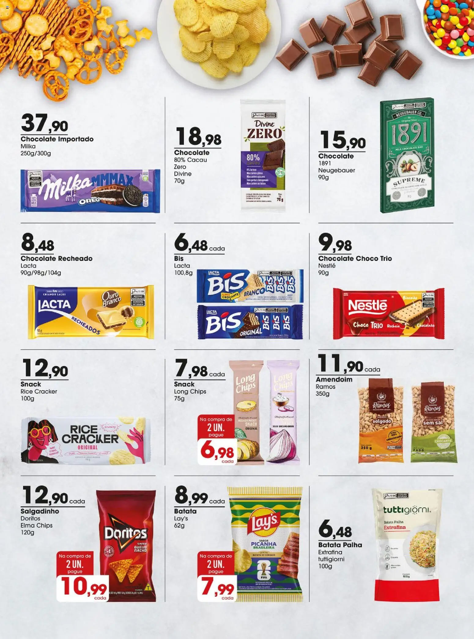 Zaffari Folheto - válido de 28.04.2026 | Página: 10 | Produtos: Biscoito, Picanha, Batata, Avelã