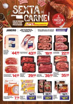 Fort Atacadista - Ofertas Sexta da Carne - Pré-Visualização do folheto da loja Fort Atacadista, válido de 23.01.2026