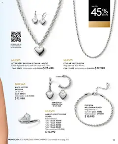 Catálogo Ésika Campaña 14 │ válido desde el 01.09.2025 | Página: 97 | Productos: Pulsera, Collar, Aros, Anillo