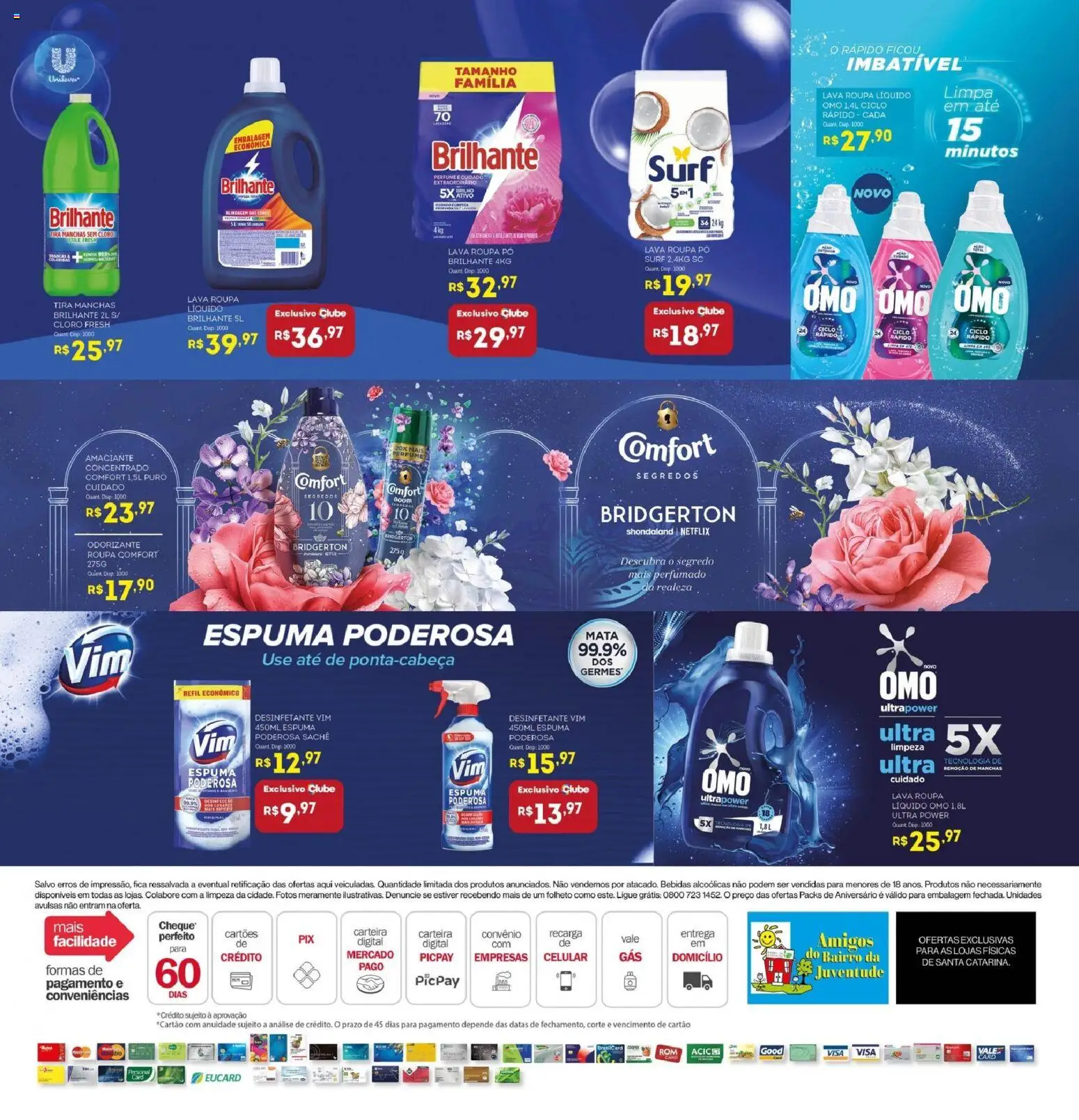 Bistek Supermercados Folheto - válido de 25.02.2026 | Página: 20 | Produtos: Tira manchas, Carteira, Amaciante, Desinfetante