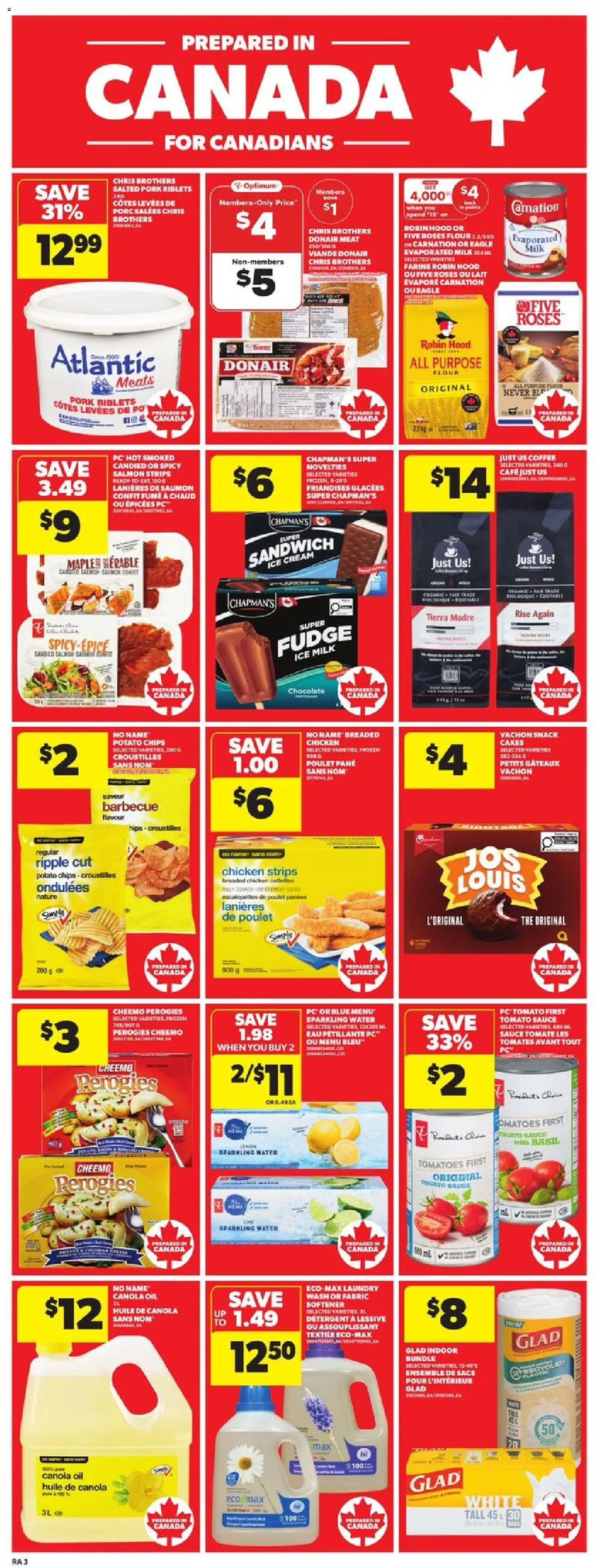 Atlantic Superstore flyer valid from 13.11.2025 | Page: 6 | Products: Detergent, Milk, Oil, Tomatoes
