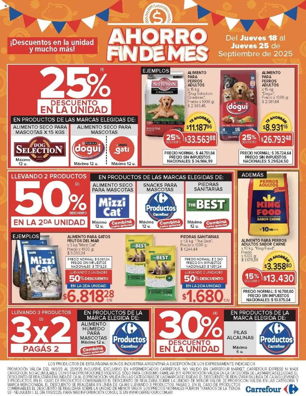 Carrefour ofertas - Comodoro │ válido desde el 18.09.2025 | Página: 17 | Productos: Caso, Sobre, Pilas, Té