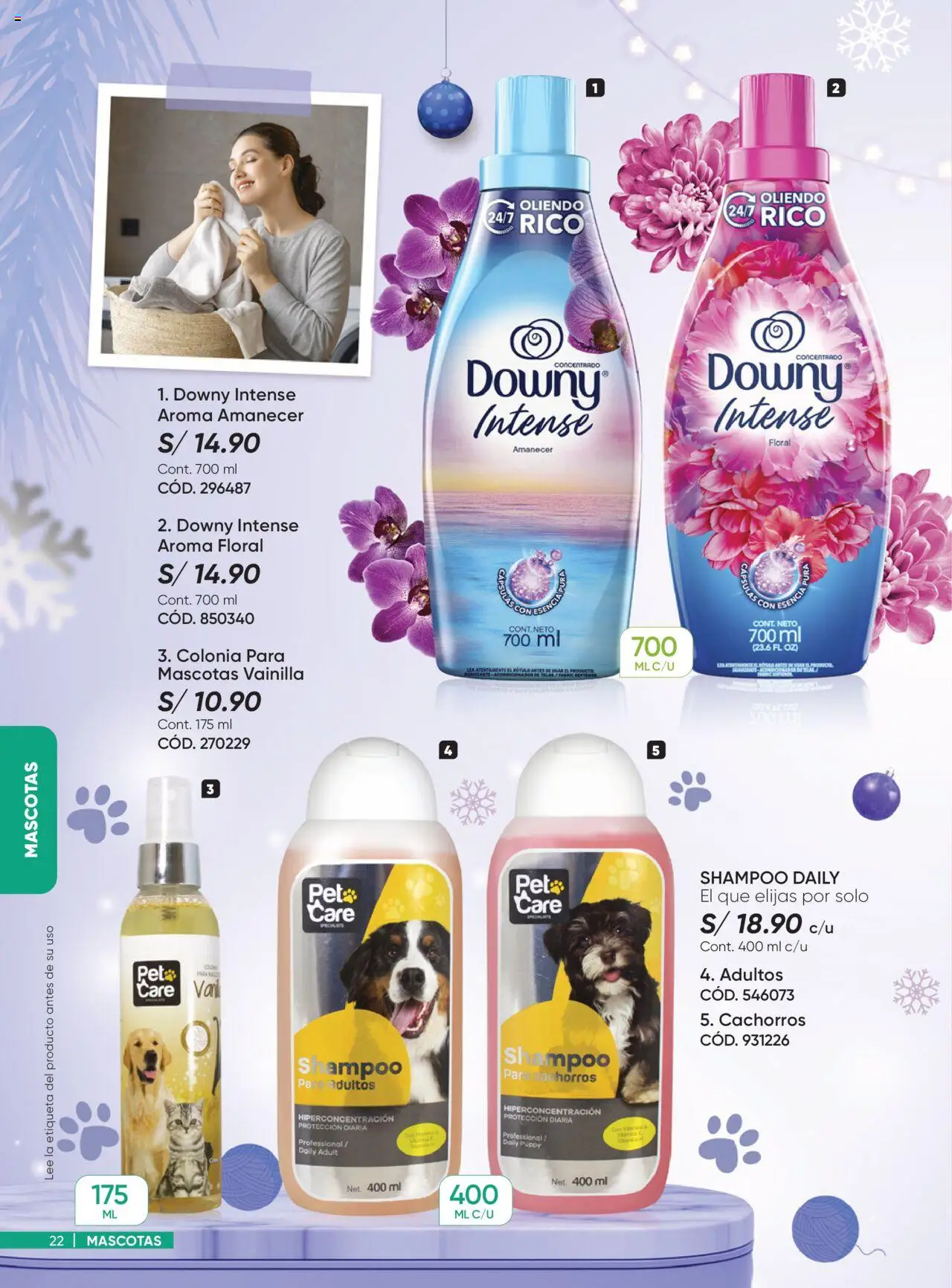 Catálogo Azzorti válido desde 15.10.2025 | Página: 22 | Productos: Shampoo, Acondicionador