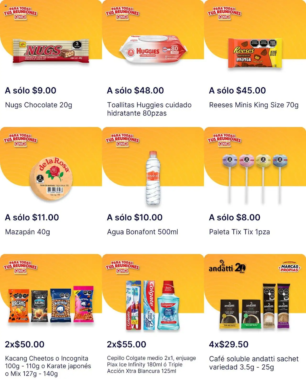 Nuevas ofertas de OXXO válidas en toda la República Mexicana desde el 21.08.2025. ¡Encuentra las mejores ofertas en OXXO - Folleto! | Página: 15 | Productos: Agua, Leche, Café, Chocolate