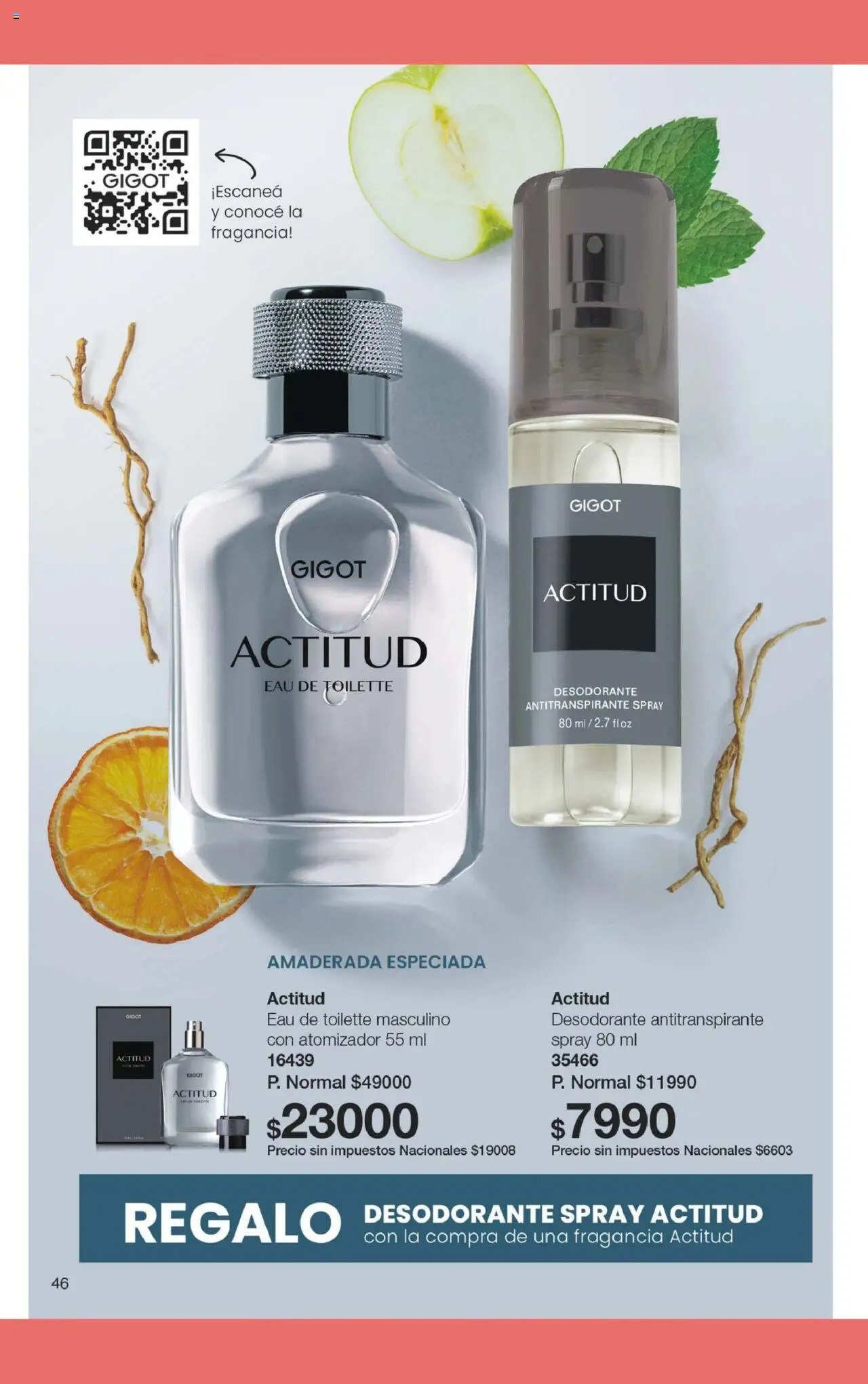 Gigot catálogo │ válido desde el 12.08.2025 | Página: 82 | Productos: Fragancia, Eau de toilette, Desodorante, Antitranspirante