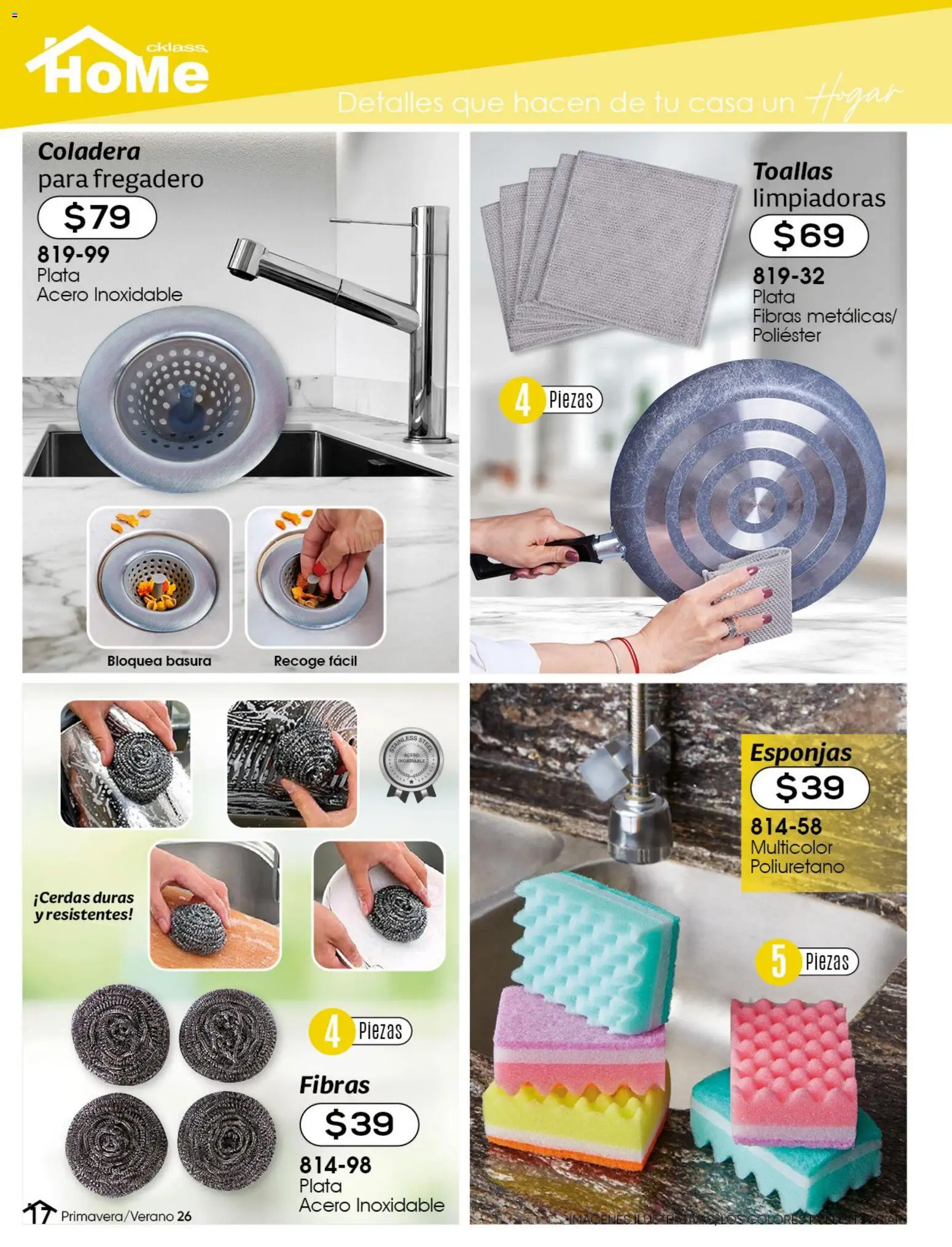 Nuevas ofertas de Cklass válidas en toda la República Mexicana desde el 02.01.2026. ¡Encuentra las mejores ofertas en Cklass catálogo Home! | Página: 18 | Productos: Toallas