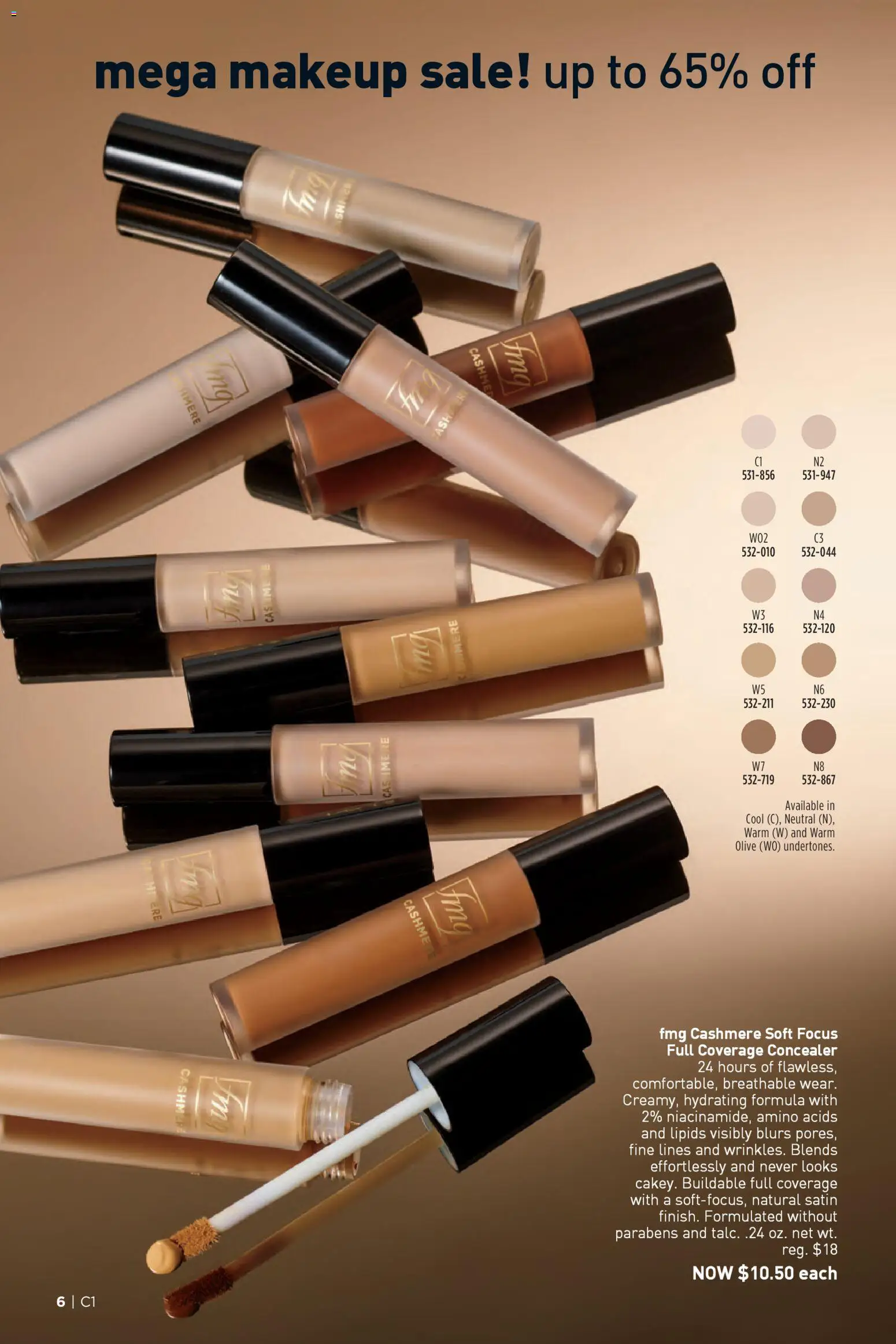 Avon Brochure - valid from 31.12.2025 | Page: 6 | Products: Concealer