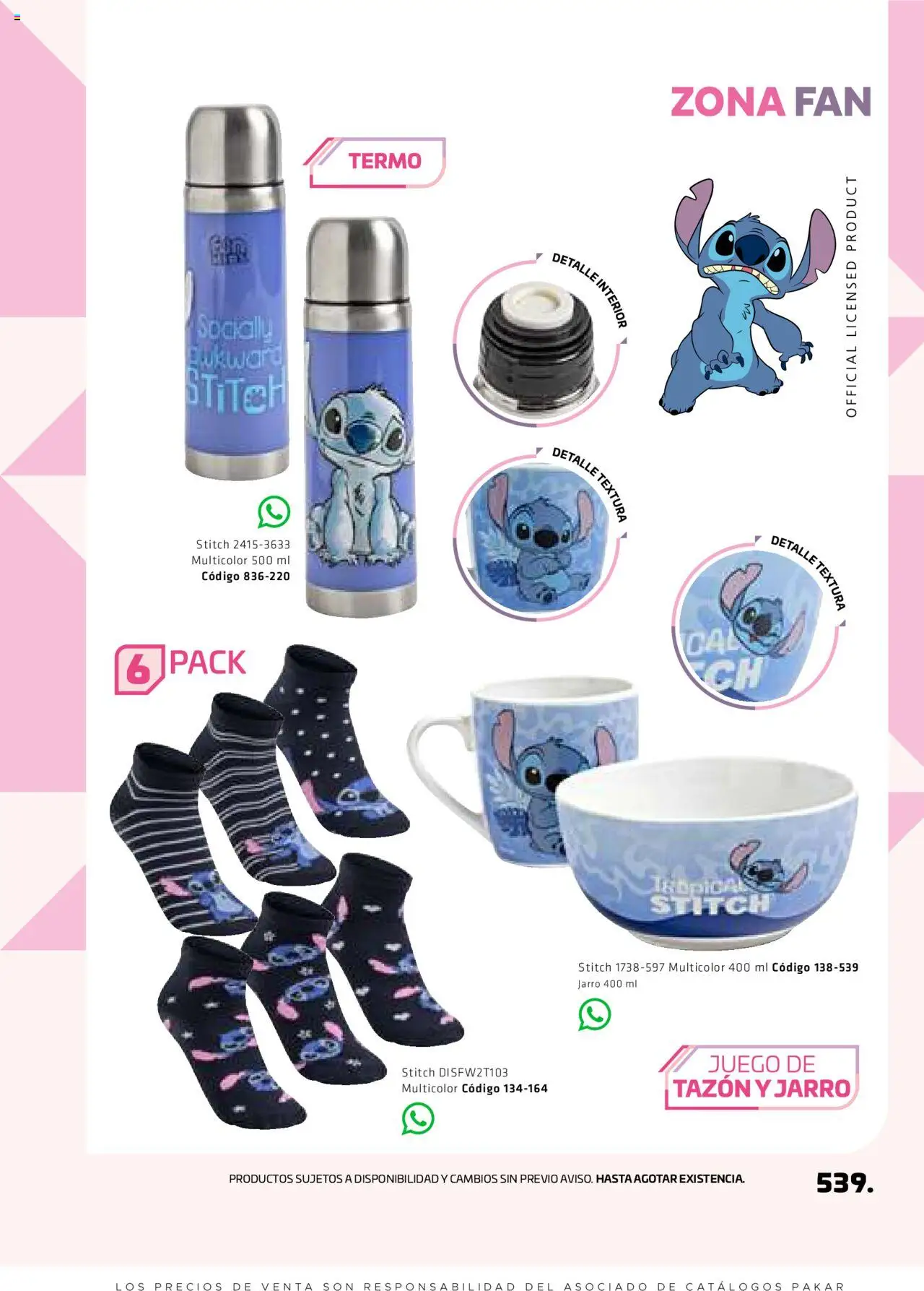 Nuevas ofertas de SC Pakar válidas en toda la República Mexicana desde el 29.08.2025. ¡Encuentra las mejores ofertas en SC Pakar - Catálogo Otoño Women! | Página: 539 | Productos: Juego, Termo