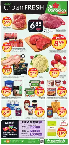 Preview of Sobeys - Weekly Flyer - Urban Fresh from shop Sobeys valid from 30.10.2025