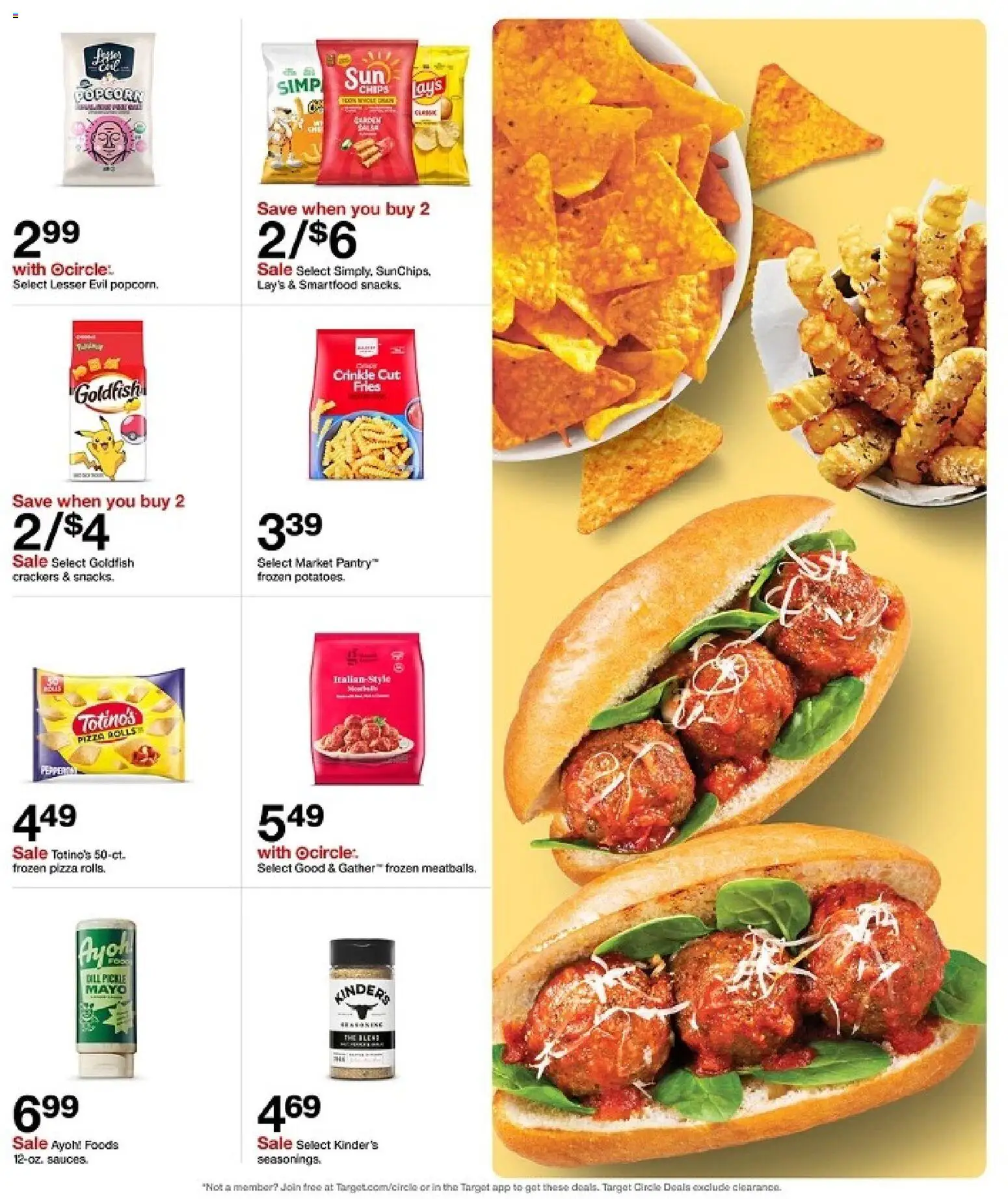 Target Weekly Ad - valid from 08.03.2026 | Page: 39 | Products: Pizza, Chips, Dill