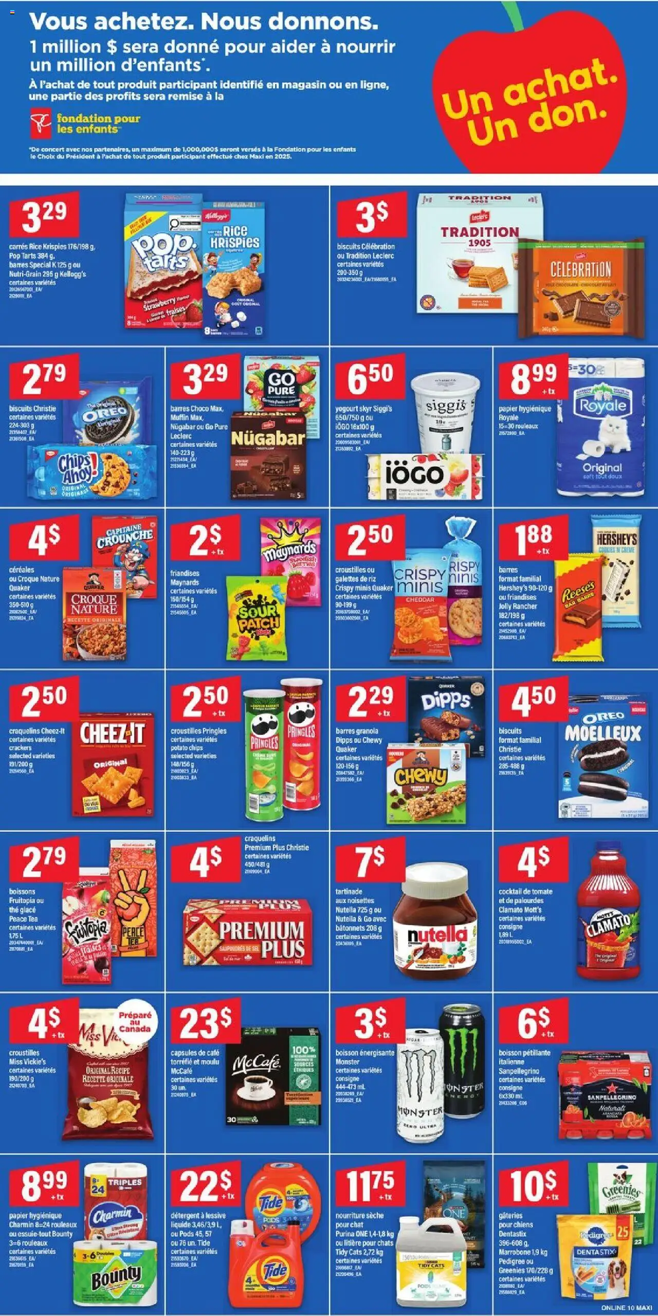 Maxi flyer valid from 23.10.2025 | Page: 17 | Products: Rice, Tea, Chips, Detergent