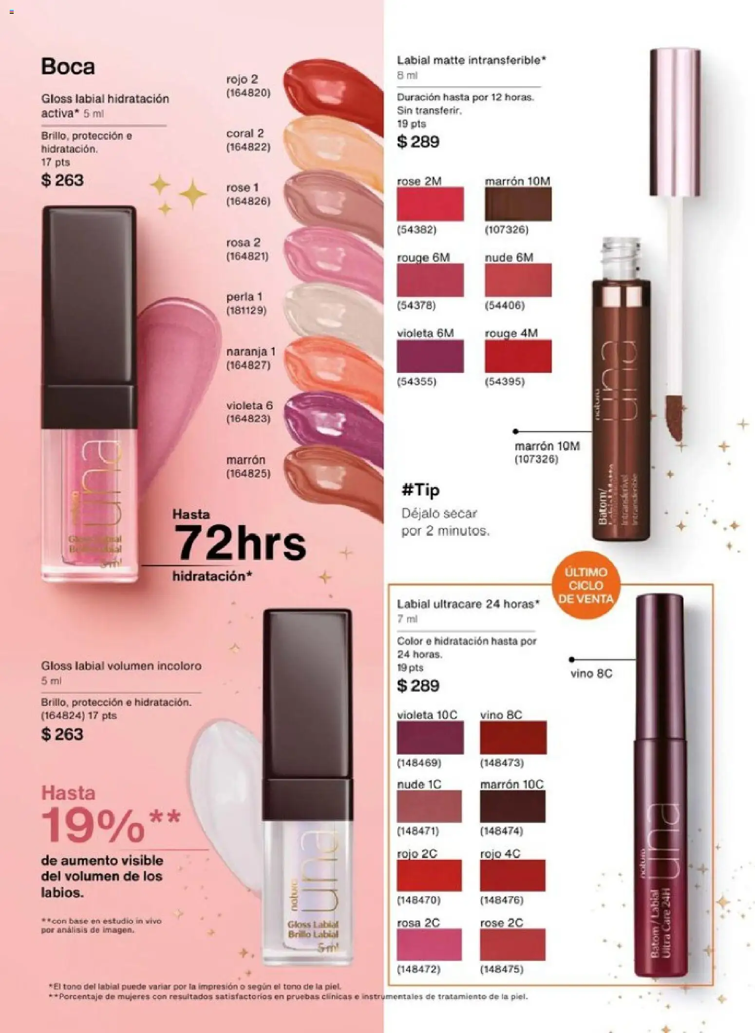 Nuevas ofertas de Natura válidas en toda la República Mexicana desde el 01.12.2025. ¡Encuentra las mejores ofertas en Natura campaña 18 2025! | Página: 78 | Productos: Brillo, Vino