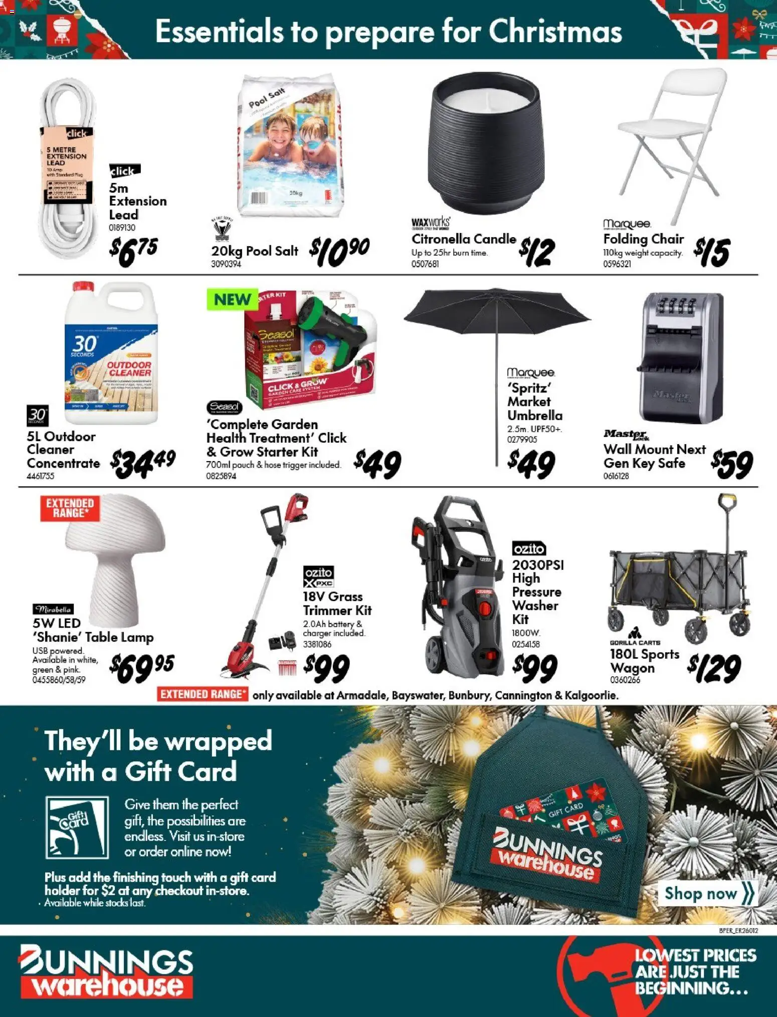 Bunnings Warehouse catalogue - valid from 05.11.2025 | Page: 32 | Products: Grass, Candle, Weight, Washer