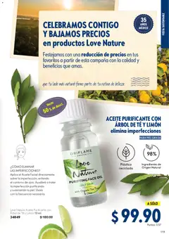 Vista previa de Oriflame campaña 3 2026, nuevo folleto de la tienda, válido en México a partir del 14.02.2026 | Página: 119