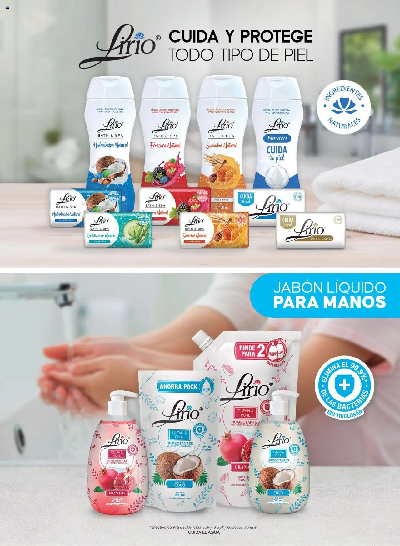 Nuevas ofertas de Chedraui válidas en toda la República Mexicana desde el 02.05.2025. ¡Encuentra las mejores ofertas en Chedraui folleto Vive Bella! | Página: 21 | Productos: Avena, Jabón líquido, Agua, Jabón