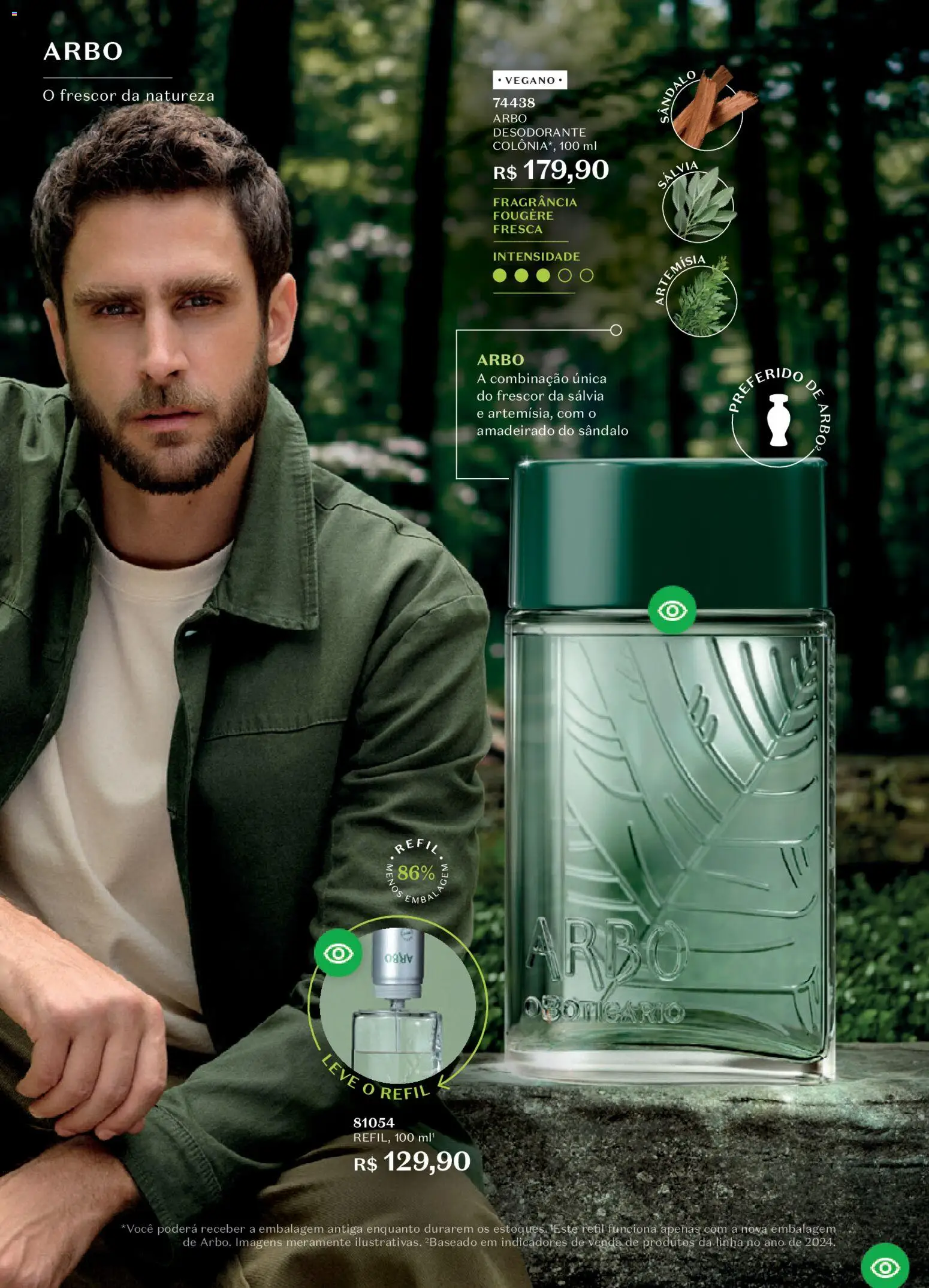 O Boticário Folheto - válido de 02.03.2026 | Página: 24 | Produtos: Fragrância, Desodorante