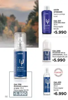 Vista previa modil - Campaña 7 válido desde el 20.03.2026 | Página: 62 | Productos: Loción, Desodorante, Antitranspirante