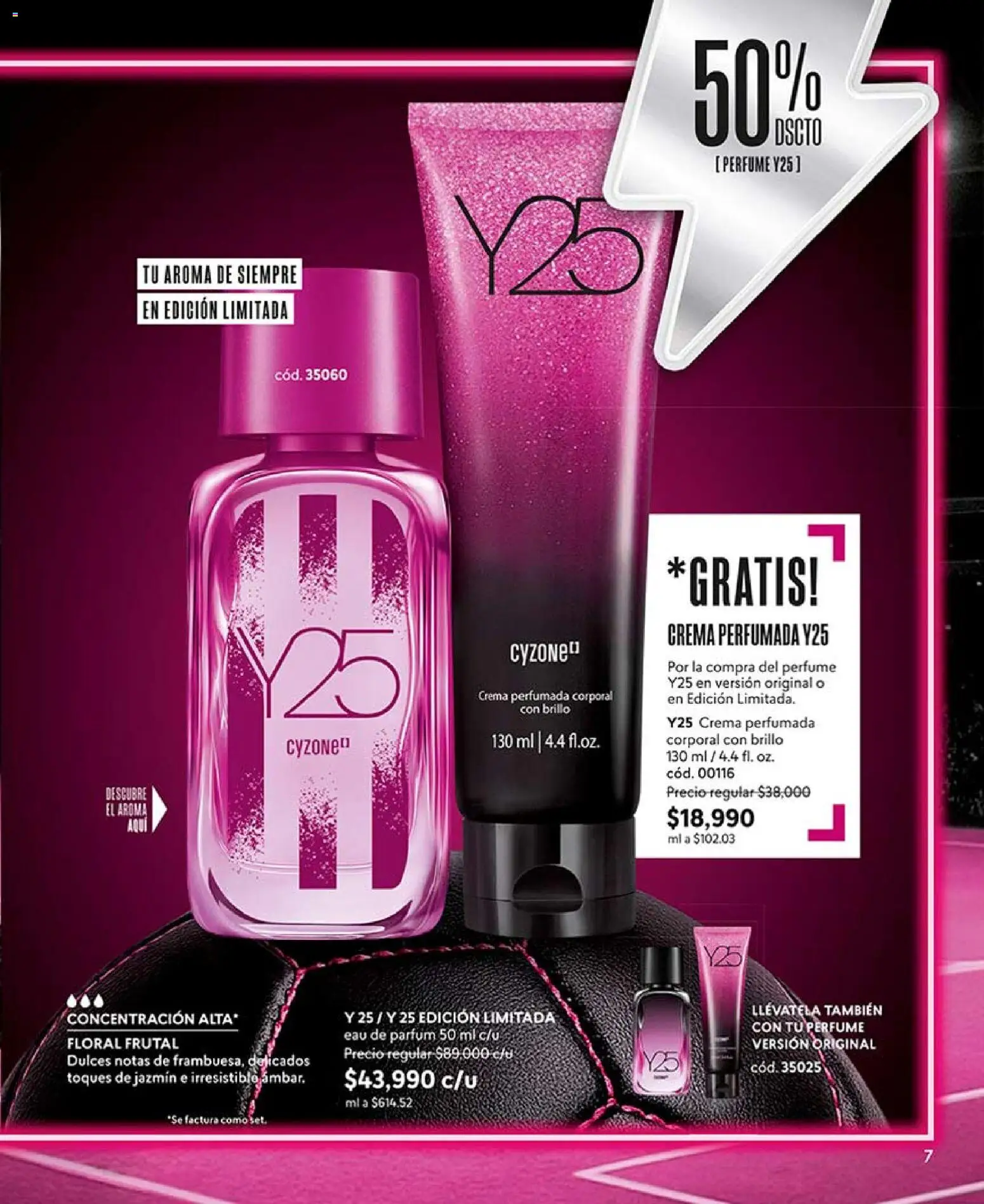 CyZone revista - valida desde el 15.04.2026 | Página: 7 | Productos: Crema, Brillo, Perfume, Ruana