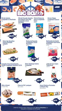 Big Box ofertas dos Pescados - Pré-Visualização do folheto da loja Big Box, válido de 11.03.2026