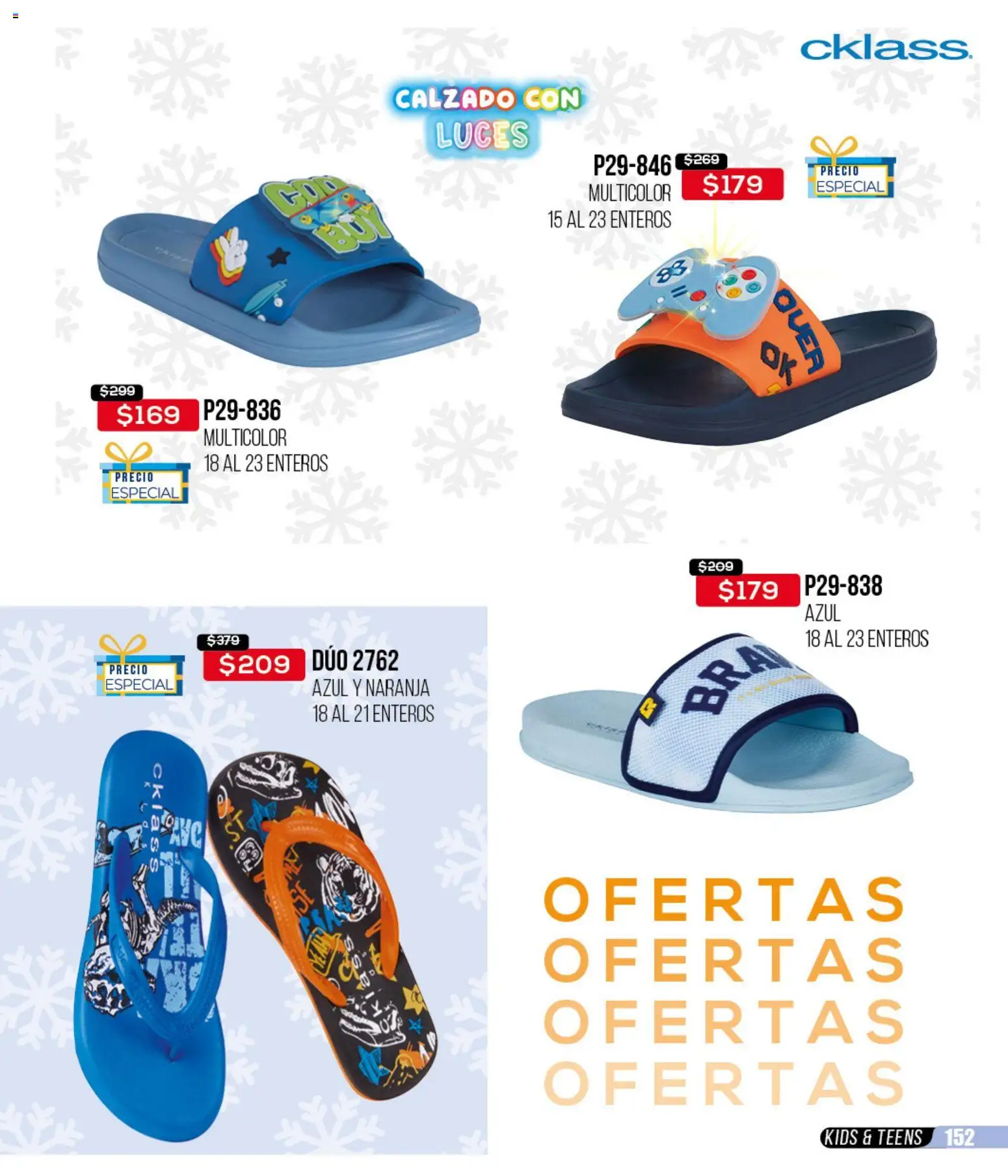 Nuevas ofertas de Cklass válidas en toda la República Mexicana desde el 12.01.2026. ¡Encuentra las mejores ofertas en Cklass catálogo Mega Ofertas Calzado! | Página: 153