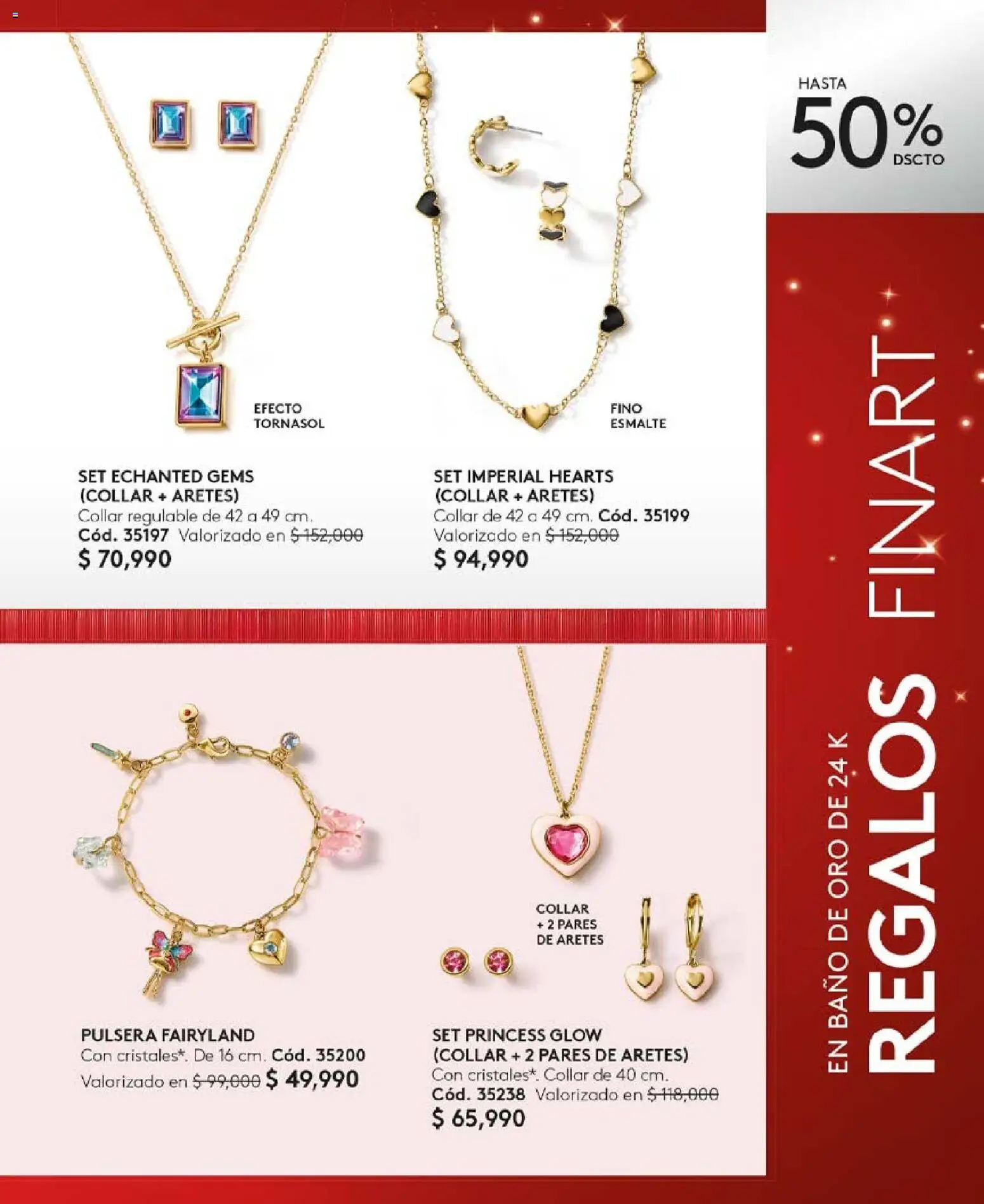 Ésika revista - valida desde el 03.11.2025 | Página: 95 | Productos: Aretes, Pulsera, Baño, Collar