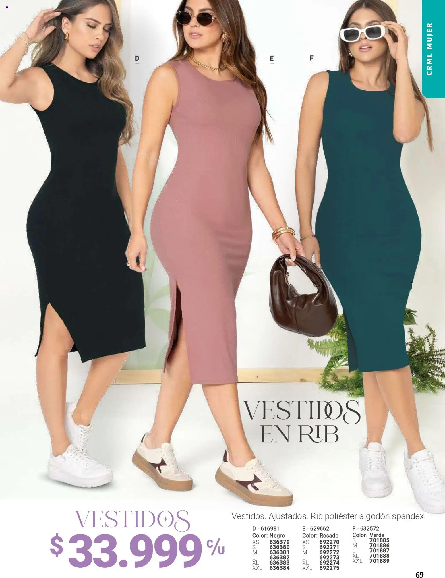 Carmel revista - valida desde el 01.04.2026 | Página: 69 | Productos: Algodón