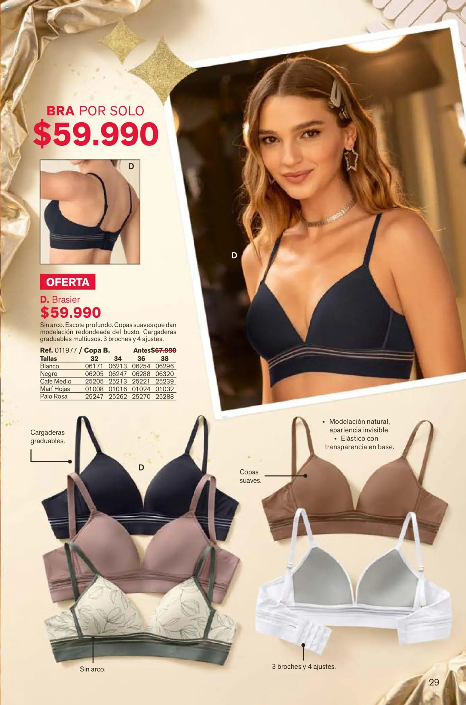 Leonisa revista - valida desde el 07.12.2025 | Página: 29 | Productos: Brasier, Café