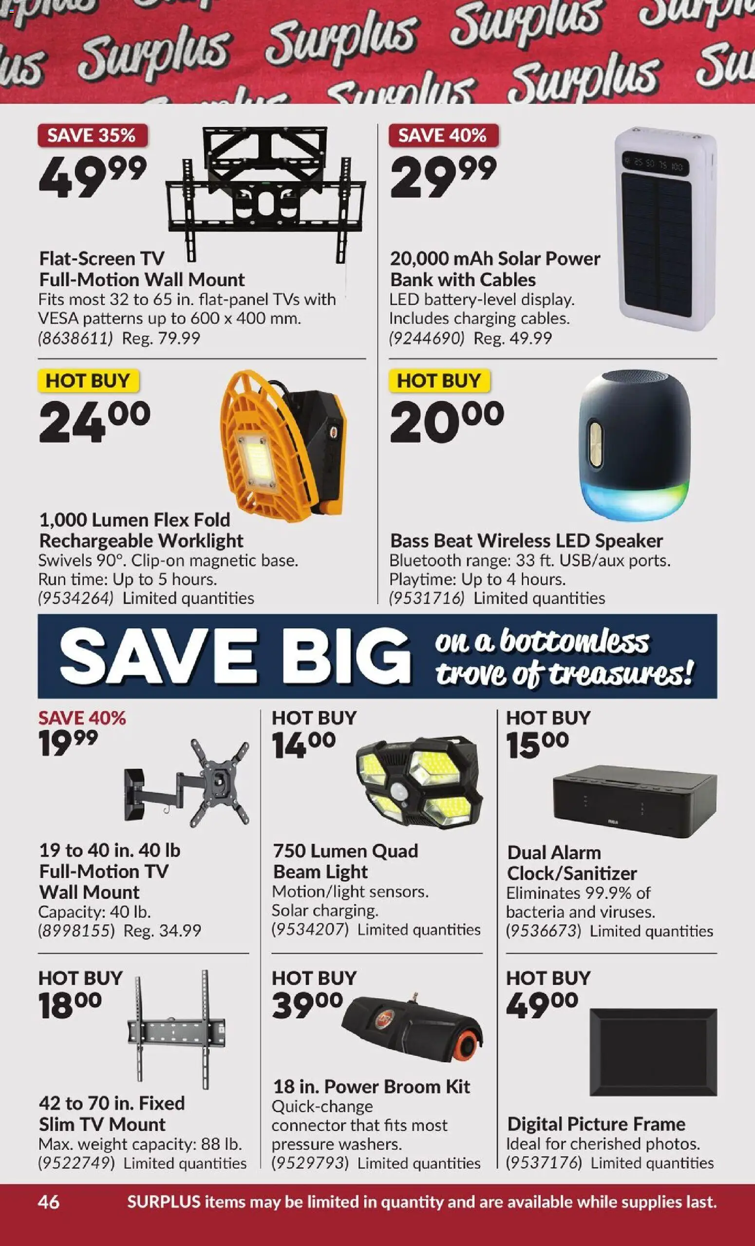 Princess Auto flyer valid from 27.01.2026 | Page: 54 | Products: Tv, Connector, Speaker