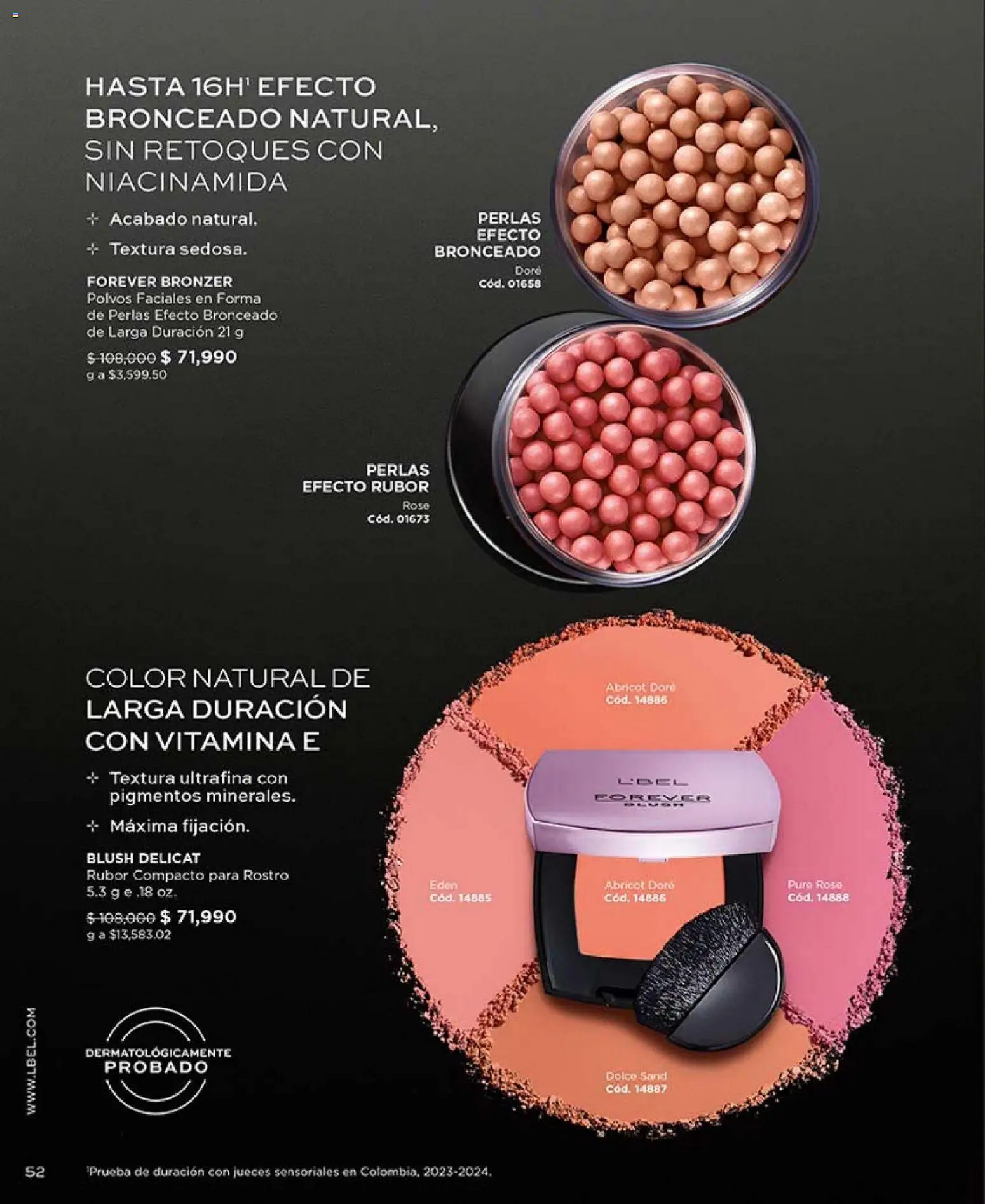 L'Bel revista - valida desde el 01.04.2026 | Página: 56 | Productos: Rubor