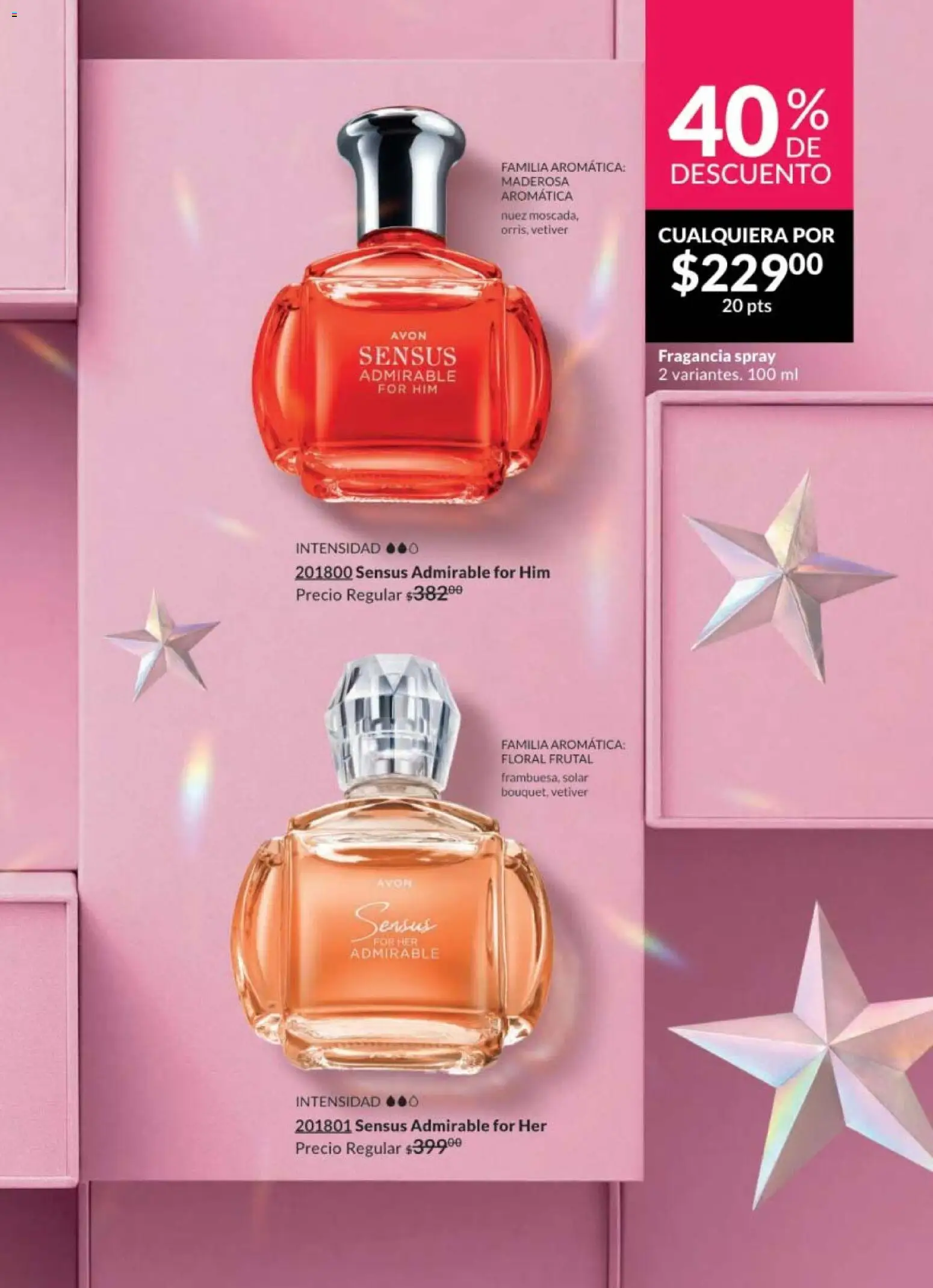 Nuevas ofertas de AVON válidas en toda la República Mexicana desde el 07.11.2025. ¡Encuentra las mejores ofertas en AVON campaña 17 2025! | Página: 23 | Productos: Nuez, Fragancia