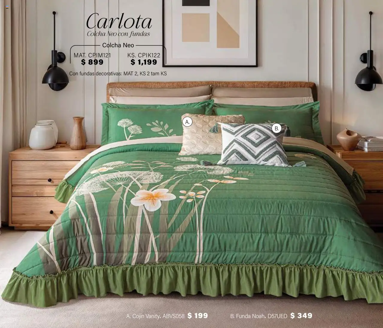 Nuevas ofertas de Colchas Concord válidas en toda la República Mexicana desde el 01.08.2025. ¡Encuentra las mejores ofertas en Colchas Concord - Catálogo! | Página: 12 | Productos: Funda