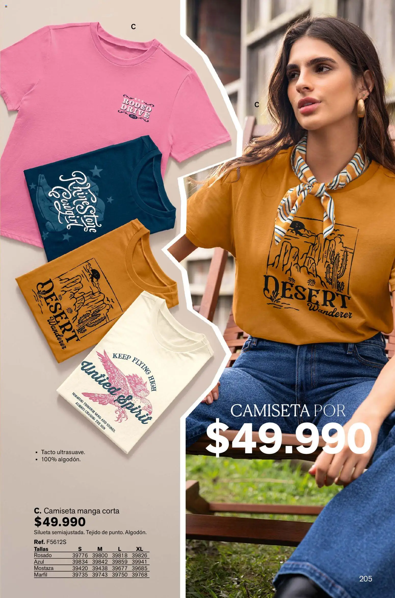 Leonisa revista - valida desde el 02.01.2026 | Página: 205 | Productos: Camiseta, Mostaza