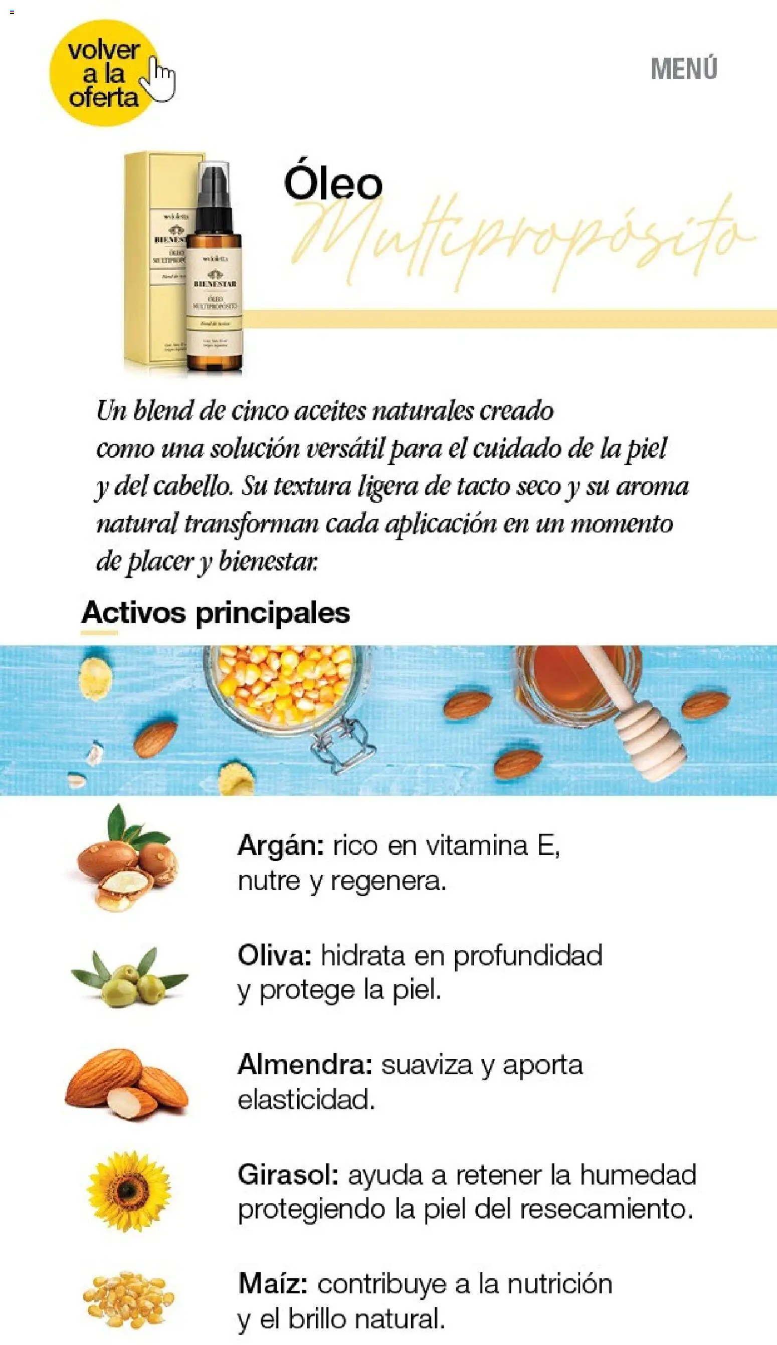 Violetta - Violetta Cosméticos │ válido desde el 23.04.2026 | Página: 21 | Productos: Maiz, Brillo, Oliva, Almendra