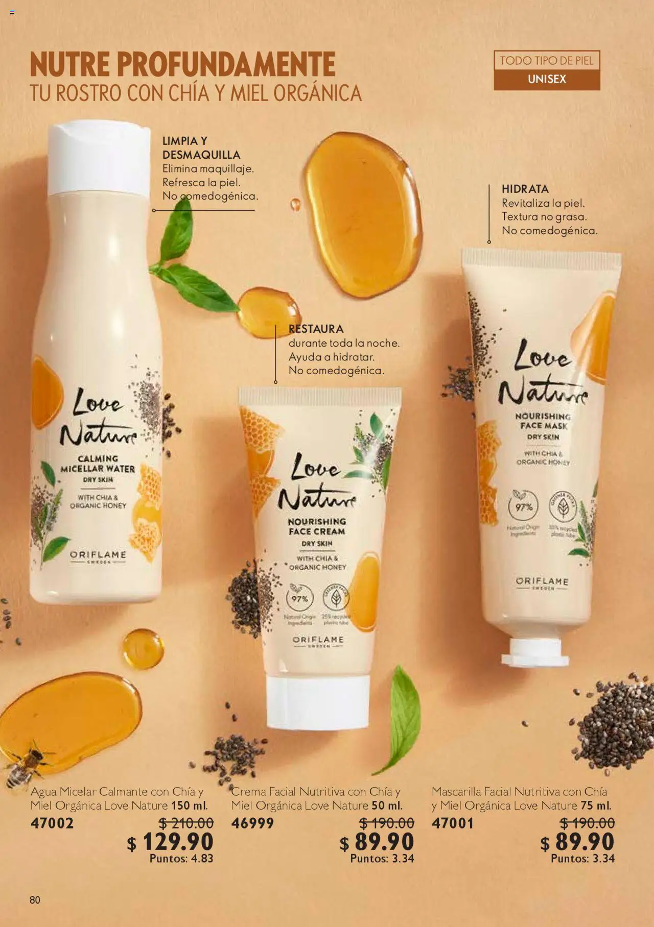 Nuevas ofertas de Oriflame válidas en toda la República Mexicana desde el 13.09.2025. ¡Encuentra las mejores ofertas en Oriflame - Campaña 13 2025! | Página: 80