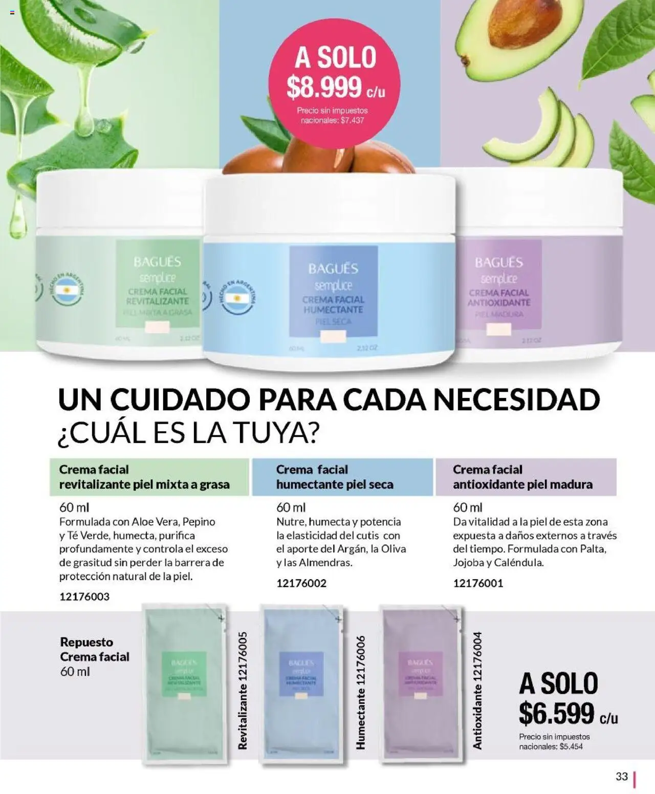 Bagués catálogo │ válido desde el 25.08.2025 | Página: 33 | Productos: Oliva, Té, Crema