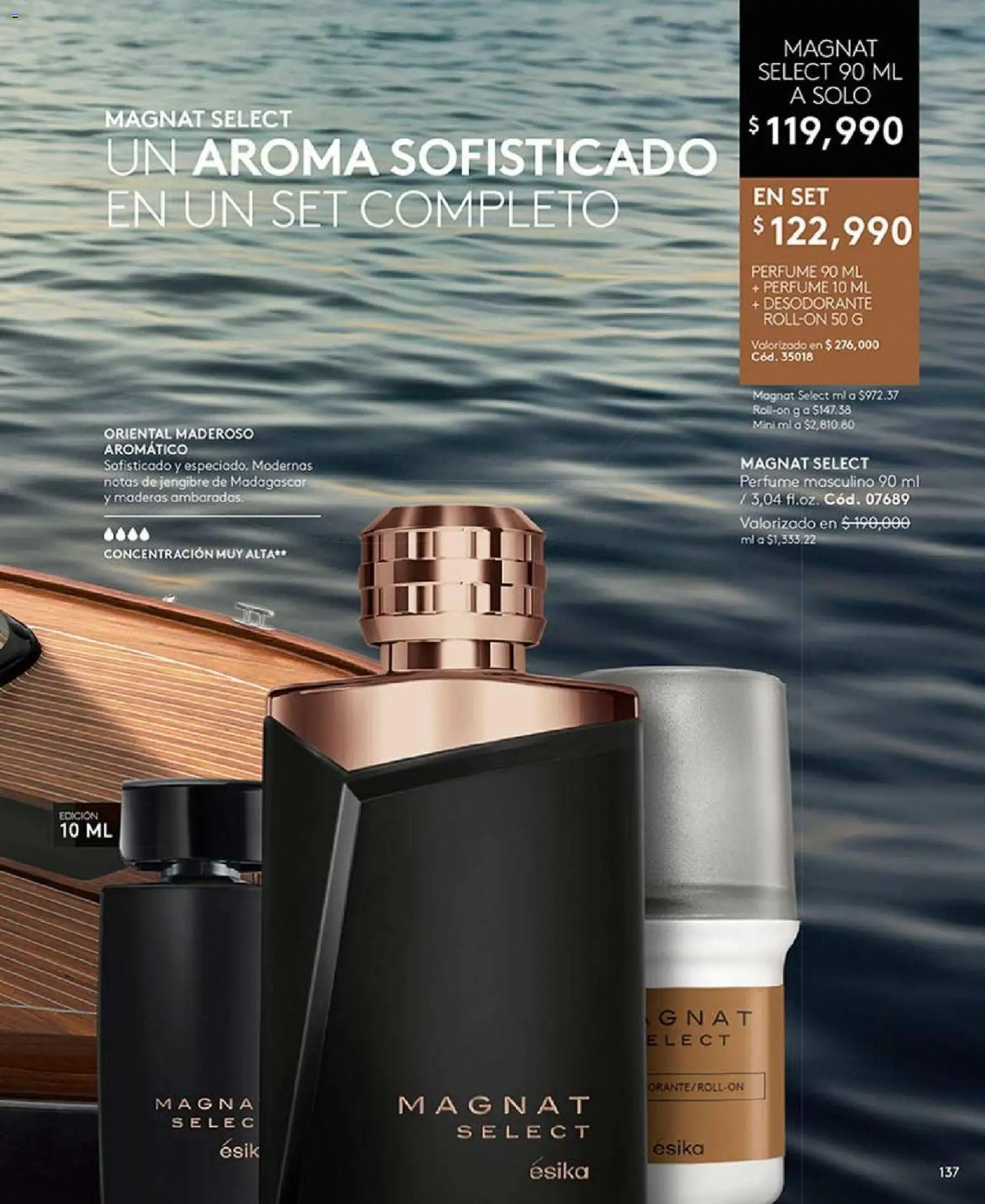 Ésika revista - valida desde el 01.02.2026 | Página: 137 | Productos: Perfume, Desodorante