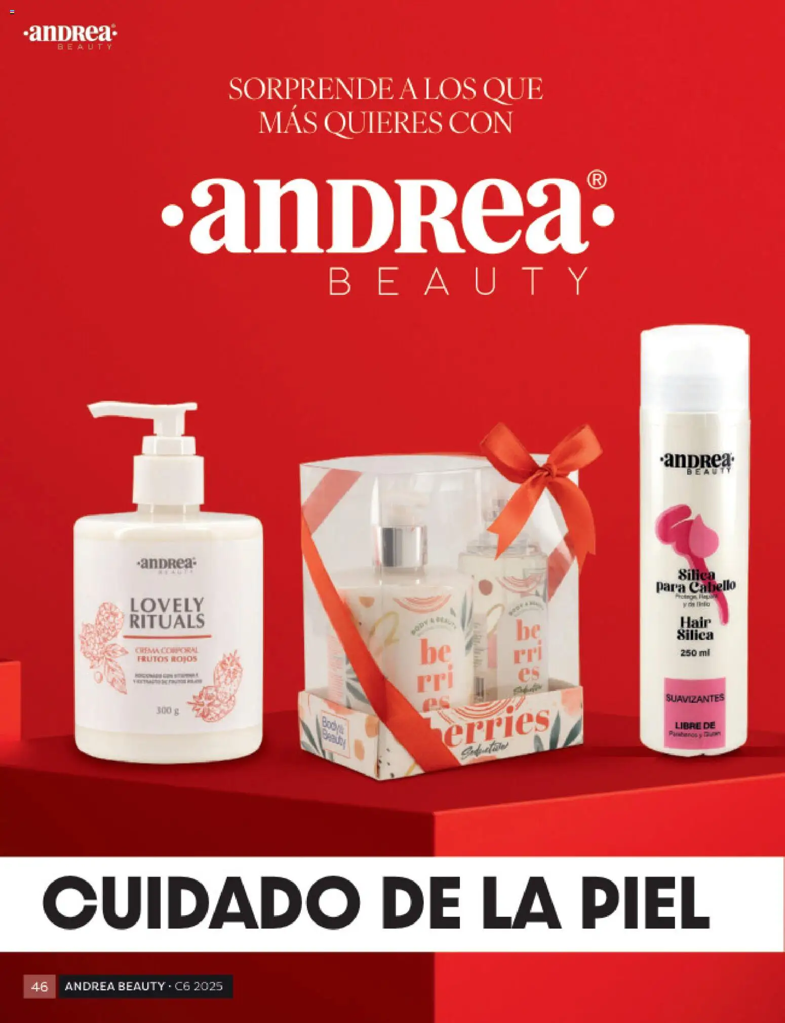 Nuevas ofertas de Andrea válidas en toda la República Mexicana desde el 31.10.2025. ¡Encuentra las mejores ofertas en Andrea catálogo Beauty! | Página: 46 | Productos: Body