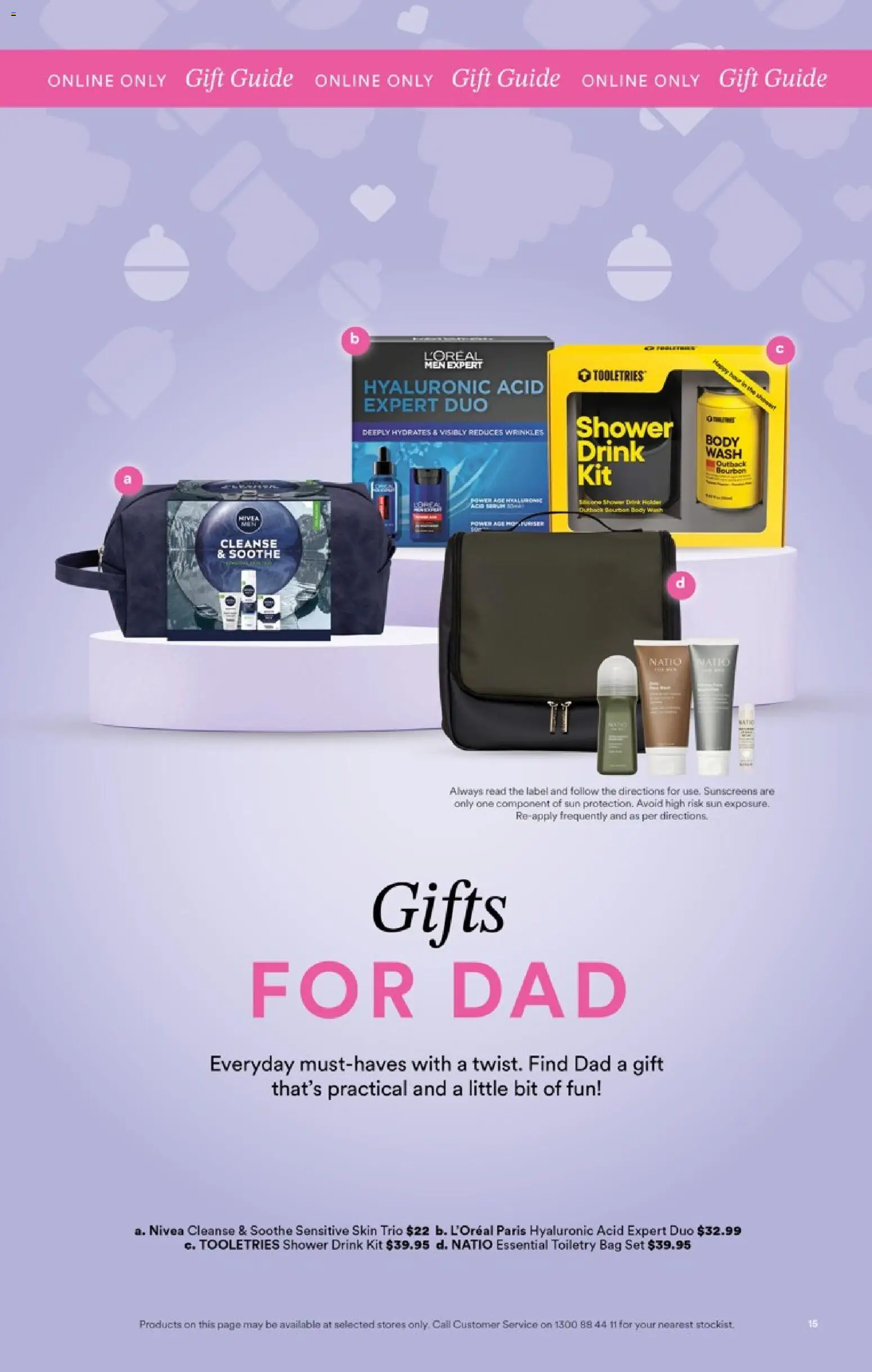 Priceline Pharmacy catalogue - valid from 13.11.2025 | Page: 15 | Products: Shower, Bourbon, Bag, Sensitive skin