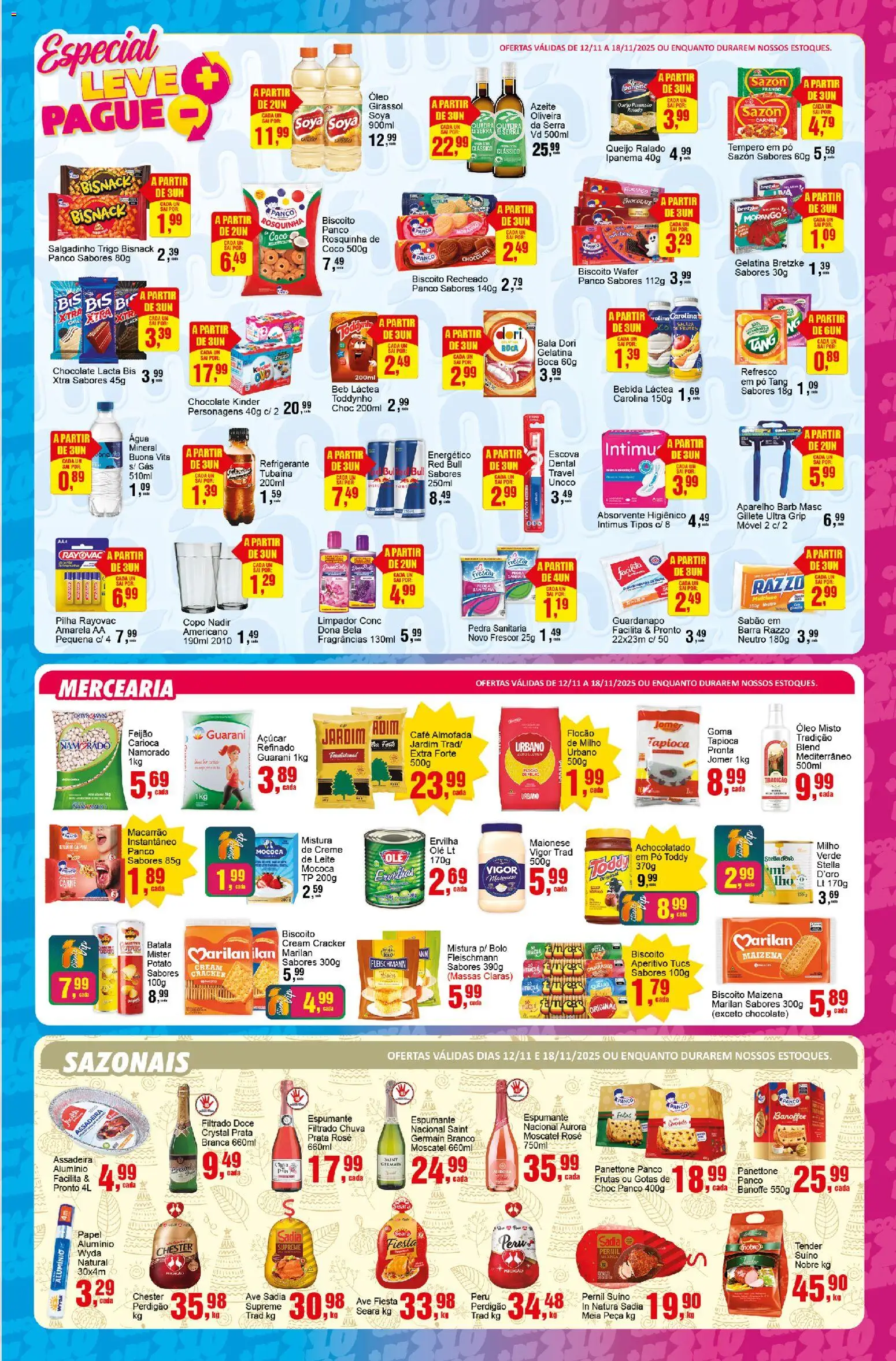 Negreiros Folheto - válido de 12.11.2025 | Página: 3 | Produtos: Tender, Energético, Bebida, Azeite