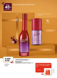 Vista previa de folleto Natura - Ciclo 3 de la Natura válido desde 18.02.2026 | Página: 10 | Productos: Desodorante, Bolsa, EAU de Toilette