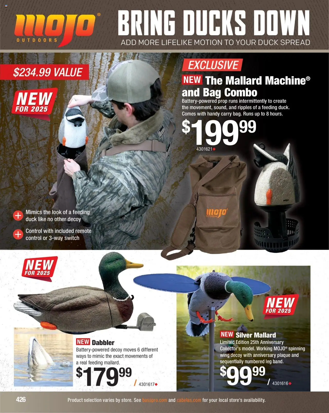 Cabela's Hunting Master 25 - valid from 11.08.2025 | Page: 426 | Products: Switch, Bag